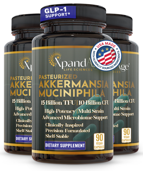 Akkermansia Muciniphila with Multi-Strain Probiotic 3-Month Supply