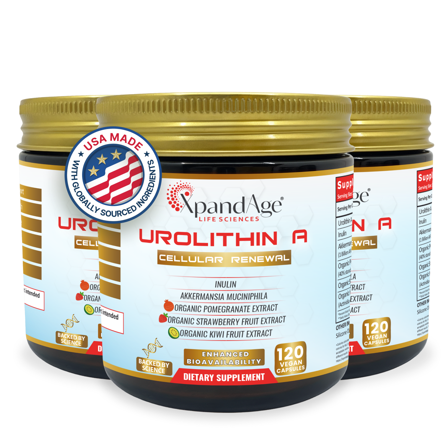 XpandAge Advanced Urolithin A Longevity Complex