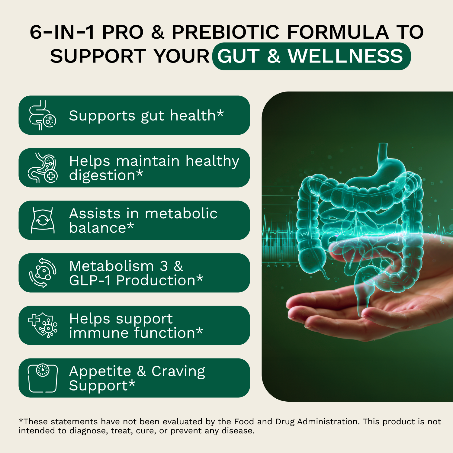 Akkermansia Muciniphila with Multi-Strain Probiotic 3-Month Supply