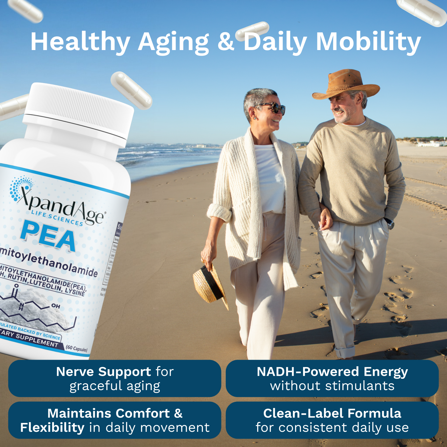 Palmitoylethanolamide (PEA) 600mg