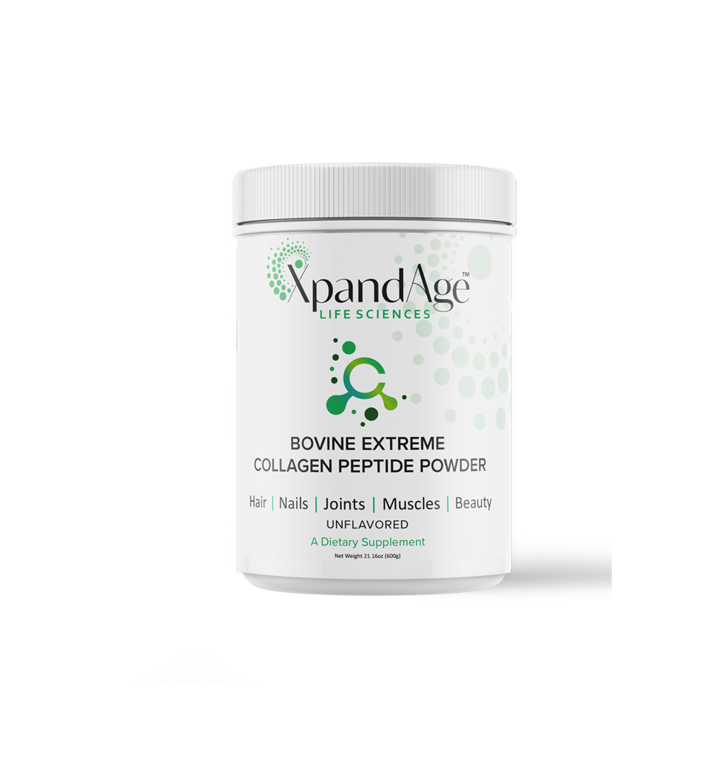 Bovine Extreme Collagen Peptide Powder Unflavored (Earthly Taste) (600g)